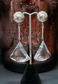 Vintage Crystal Earrings