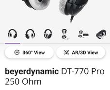 maschine > beyer dynamic DT 770 PRO 250 OHM