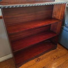 Mahogany bookcase