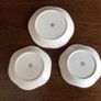 3 Vintage Mini Decorative Robin & Holly plates by Royal Worcester Pallisy Image 4