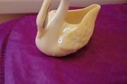 Vintage Belleek Swan Creamer   ( 7th Mark )