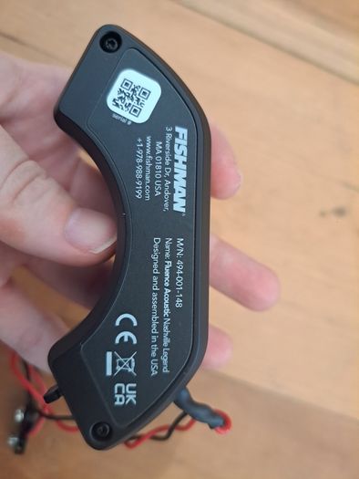 Fishman Fluence Nashville Acoustic Guitar Soundhole Pickup