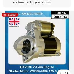 lawnmower starter