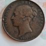 Great Britain. Uk Penny 1853 .queen Victoria Great Coin Image 3