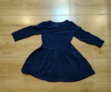 John Lewis leopard print knit dress [5 years 110cm]
