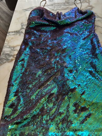 sequin Karen Milen dress
