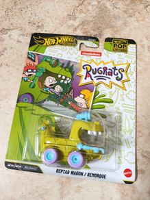 Hot Wheels Premium 2025 Rugrats - Reptar Wagon / Remorque POP Culture HXD63
