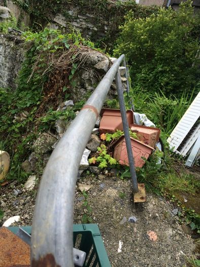 Galvanised Exterior Handrail
