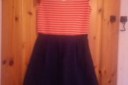jasper j conran red and navy dresd