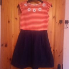 jasper j conran red and navy dresd