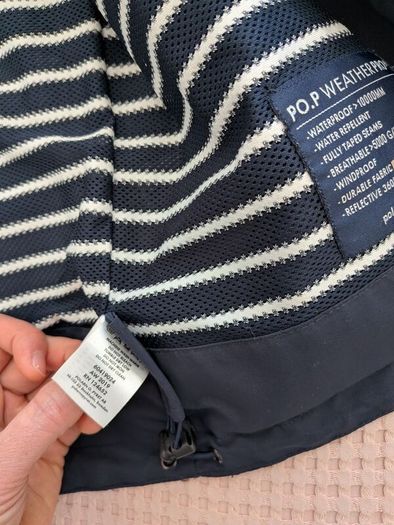 polarn o pyret waterproof jacket 9-10y