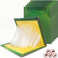 5 Extra-Strong Sticky Pads Large Mouse Insect Mice Durable Trap Boards for Indoor & Outdoor Use Perfect for Home Kitchen Garage Garden