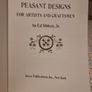 Peasant Designs for Artists and Craftsmen (Soft cover)Ed  Sibbett Image 2