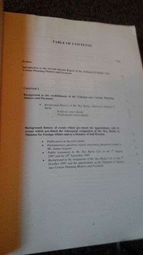 Second Interim Report Of The Mahon Tribunal