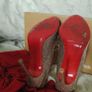 Christian louboutin glitter heels Image 5