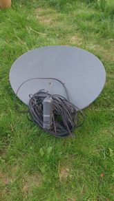 Sky satellite with brackets and Sky box