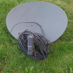 Sky satellite with brackets and Sky box