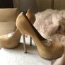 YSL nude suede Tribtoo pumps Image 8