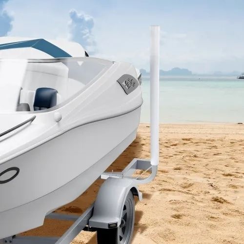 Boat Trailer Guide, 1219.2mm Adjustable Design Trailer Guide Poles, 2PCS High-Hardness Steel Trailer Guide-Ons,