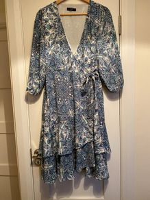 Floral Wrap Dress size 16