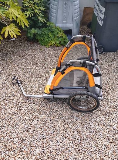 bike trailer for two children