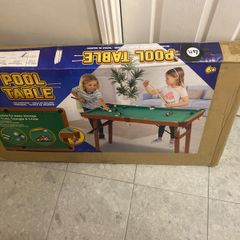 kids pool table