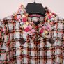 Next Orange White Tweed Jacket Boucle Blazer 10UK/38EU Image 5