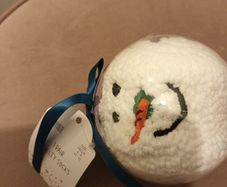 Christmas ladies socks in bauble