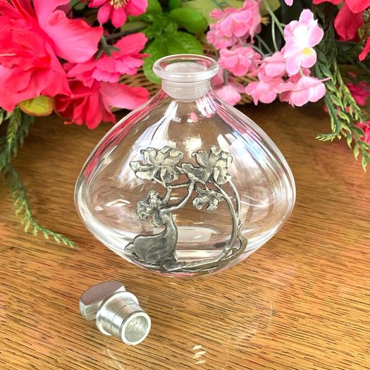 Vintage Art Nouveau Style Perfume Bottle