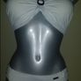 BNWT Genuine Lascana white Bikini size UK14 Big cup DD/E Postage included Image 2