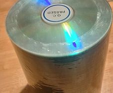100 Blank new CDs