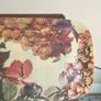 Vintage French Manover Fiberglass Tray, Grape Vine Image 3