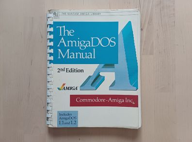 The AmigaDOS Manual 2nd Edition (Computer Programming Commodore Amiga Retro Computing 1987)