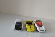 Up for sale is a set of three authentic vintage Corgi Toys die-cast cars from the early 1970s