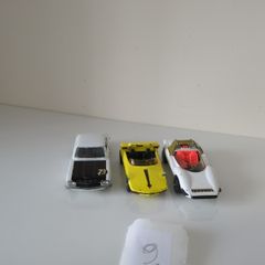 Up for sale is a set of three authentic vintage Corgi Toys die-cast cars from the early 1970s