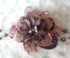 Fancy choker necklace