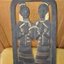 Mid Century Thailand Carved Wooden Wall Art Image 2