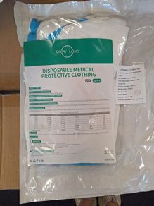 Hazmat suits/protective overalls