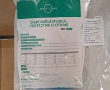 Hazmat suits/protective overalls