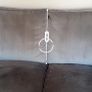 grey velvet sofa Image 7