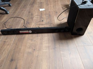 LG sound bar and subwoofer