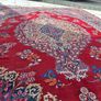 XL Persian Mashad rug 378cm x 300 Signed Image 4