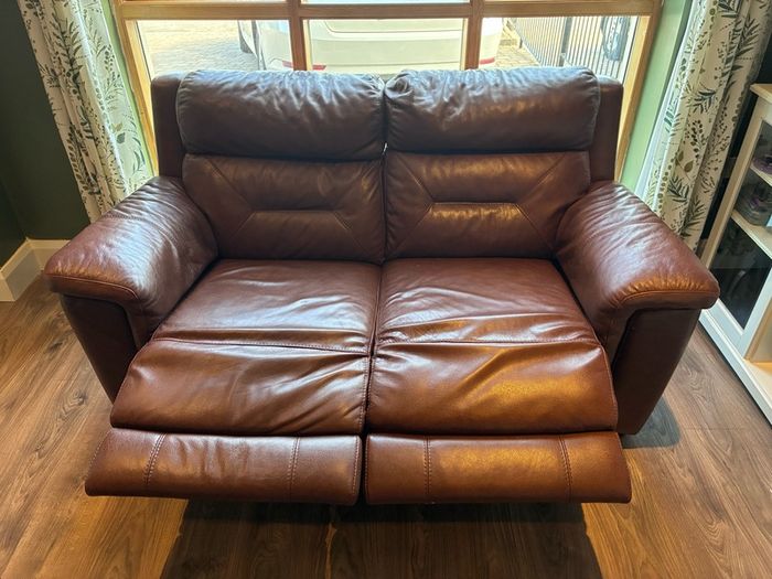 Brown Leather recliner