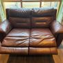 Brown Leather recliner Image 3