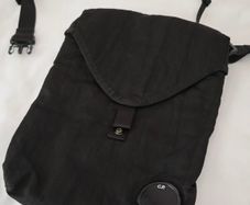 Authentic C.P. Company Black Crossbody Shoulder Bag with Lens Detail