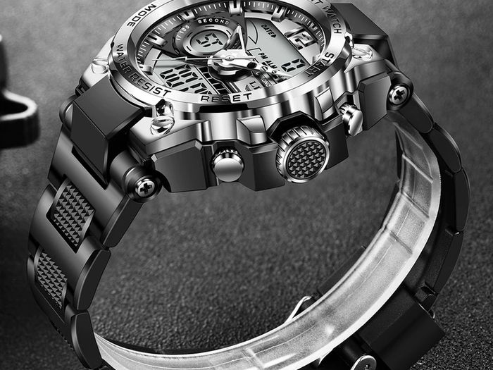 BRAND NEW LIGE Digital Men Military Watch 50m Waterproof Wristwatch LED Quartz Clock Sport Watch Male Big Watches Men Relogios Masculino