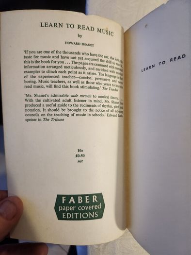 3 X Music Books Vintage For Sale. 1 X The Rudiments Of Harmony By G.a. Macfarren. Large Volume Hardback. 2 X Pianist's Handbook.  V1. By Franklin Peterson. Hardback In Good Condition.  3 X Learn To Read Music. By Howard Shanet. 1969 Paperback In Good Cond