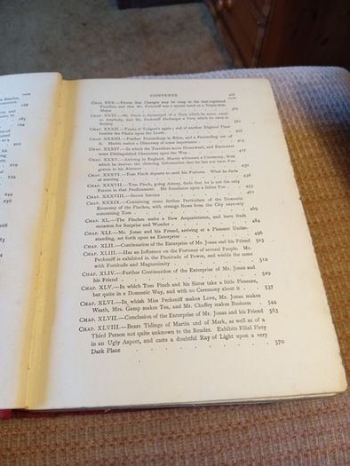 Antique. The Life and Adventures of Martin Chuzzlewit