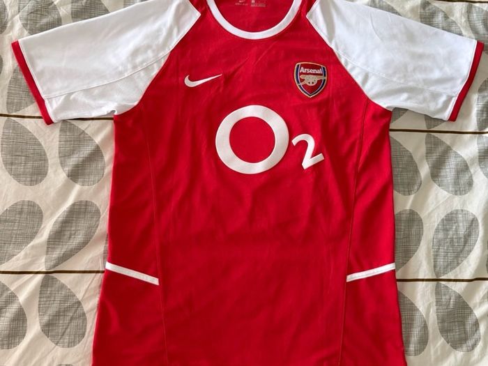 Vintage Arsenal 2004-05 Home Shirt Henry 14 L