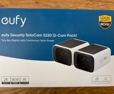 Eufy S220 Solar powered security camera (2 pack)
